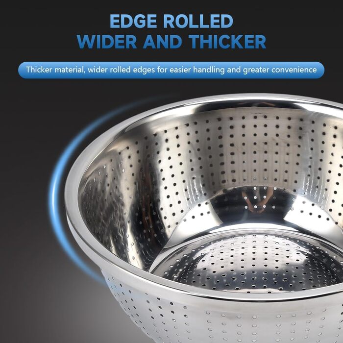 Дуршлаг из нержавеющей стали 30 см MOUMOUTEN