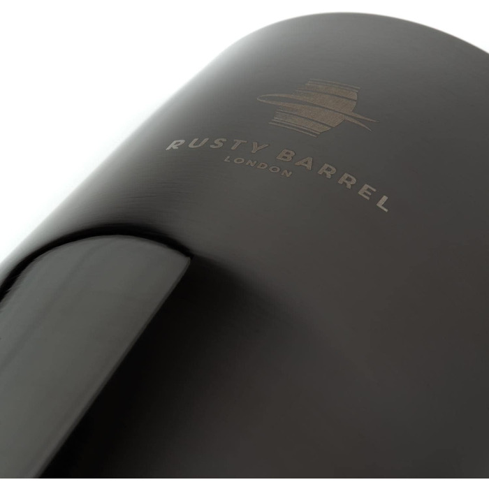 Набір для приготування коктейлів чорний Rusty Barrel