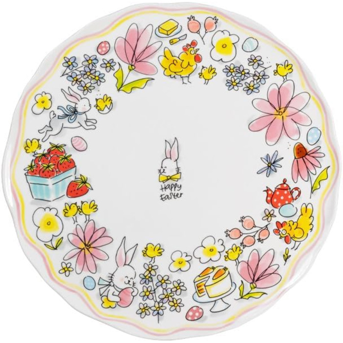 Пасхальная тарелка с волнистым краем 31 см Blond Amsterdam