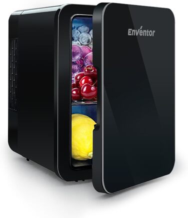 Міні-холодильник з дисплеєм 4 л чорний Enventor