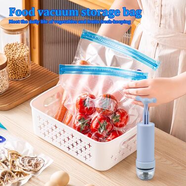 Вакуумные пакеты 10 пакетов с насосом 22 x 28 см. leyomgamz