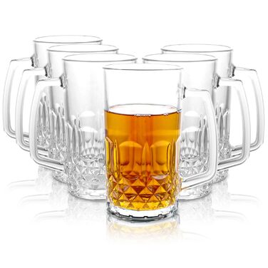 Набір пивних кухлів 6 шт 500 мл MIVIDE