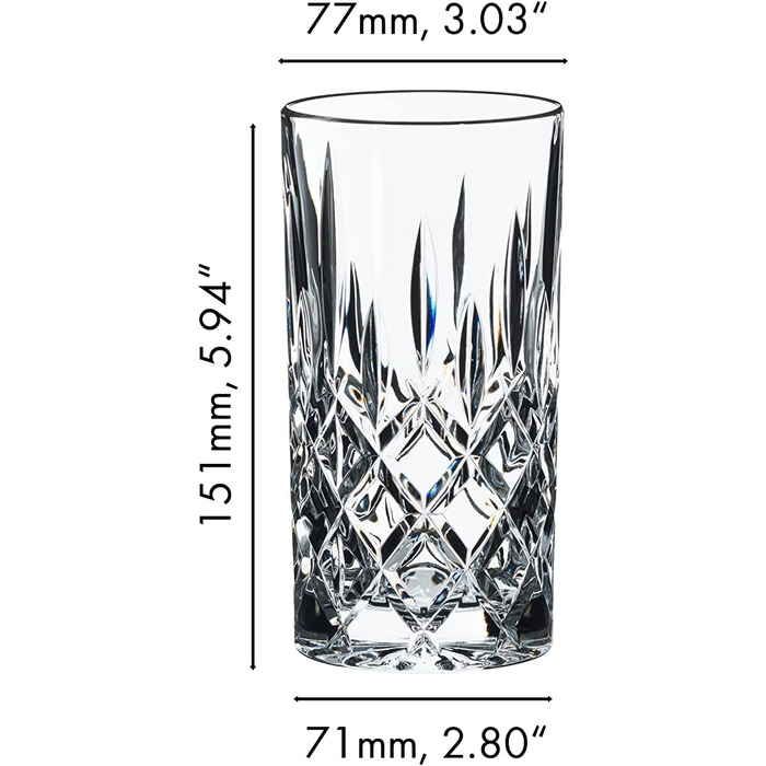 Набір з 2 склянок Spey Long Drink 0,375 л Tumbler Collection Riedel