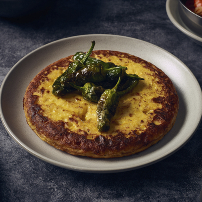 Тарелка круглая 24 см, Terra Stoneware Antigo Cinza, GenWare