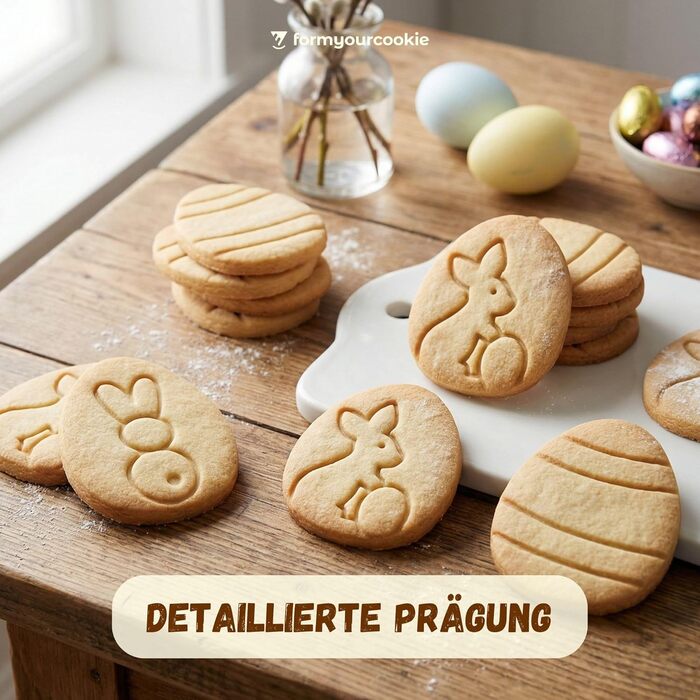 Набір формочок для печива на Великдень 3 шт formyourcookie