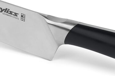 Німецька нержавіюча сталь, чорна ручка, кухонний ніж, можна мити в посудомийній машині, гарантія 25 років (набір ножів 2 шт. и), 920268 Comfort Pro