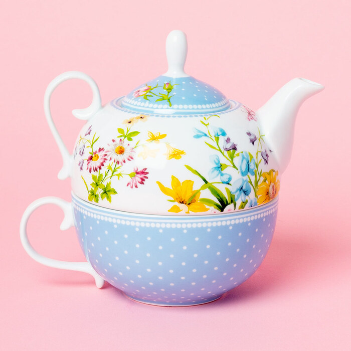 Набор для чая Katie Alice ENGLISH GARDEN Tea For One, фарфор, 2 пр.