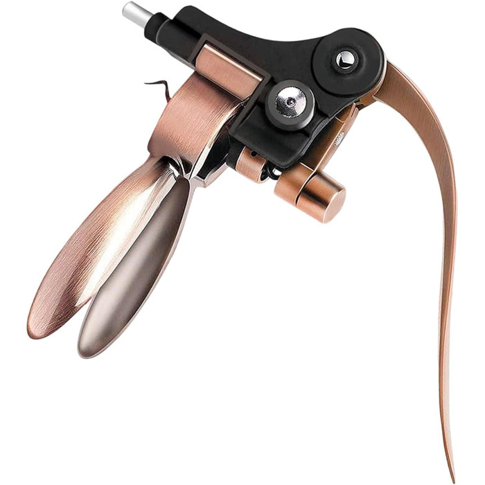 Профессиональный штопор с эргономичной ручкой бронзовый jiingekk