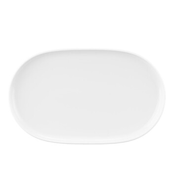 Сервировочное овальное блюдо 38x24 см белое Sento Home White Seltmann Weiden