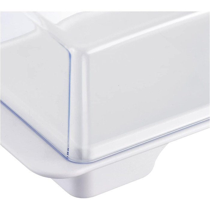 Маслянка Westmark - ідеально підходить для сервірування та зберігання - можна мити в посудомийній машині - спеціальний рельєф для надійного захоплення (Ексклюзив, набір з 2 шт. )