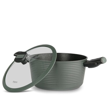 Каструля Fissman BRILLIANT 20x10см / 2,6л зі знімними ручками (14381)