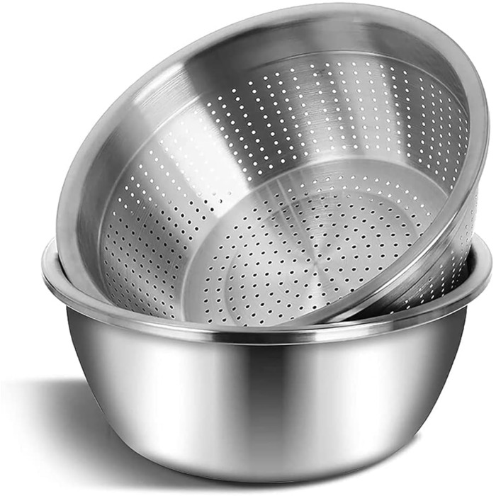 Набор кухонных сит из нержавеющей стали 2 шт. 24 см. Notcilgias