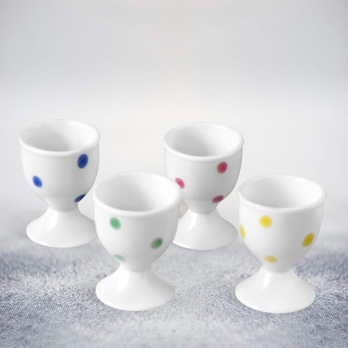 Керамічні стаканчики для яєць 4 шт Cinf