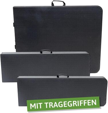 Набор стола и 2 скамейки для кемпинга novaterra