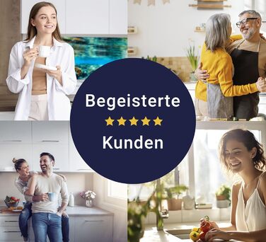 Кухонний фартух timalo зі скляним виглядом Північне море, очерет, захід сонця, океан, солома 2-мм акрилове скло Бризкозахисна стінка для плити, скляний кухонний фартух, акрилові скляні стінові панелі, захисна панель для фартуха (220 x 58 см, 311- Coral Re