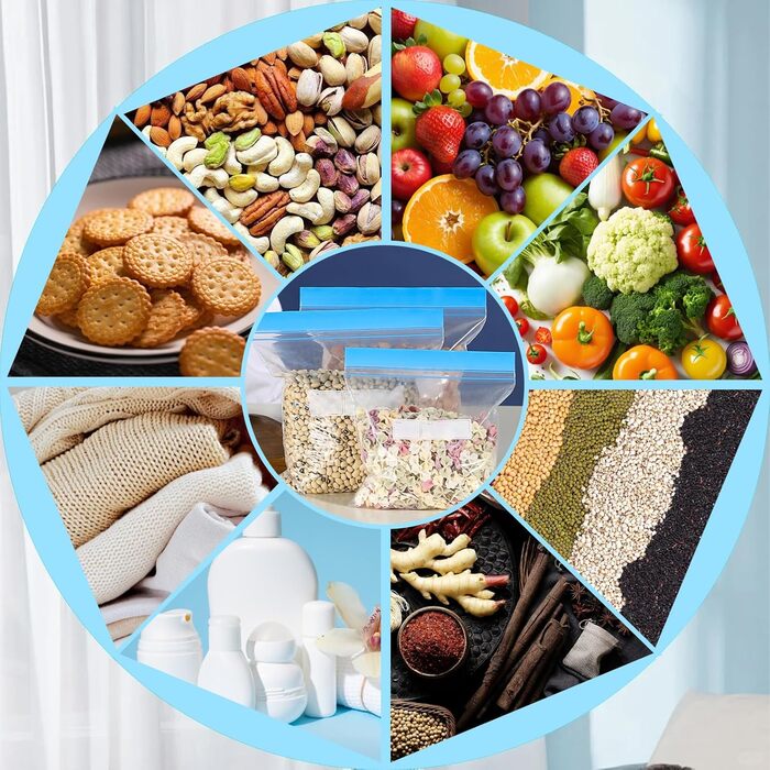Вакуумні пакети 70 пакетів 17,5 х 15,5/31 х 27/ 22 х 18 см Xmart