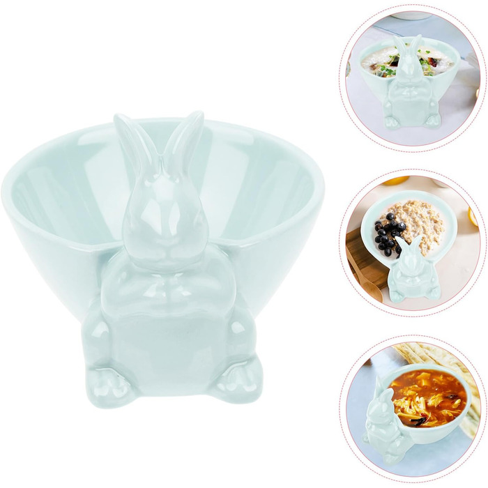 Керамическая миска в форме пасхального зайчика WRITWAA