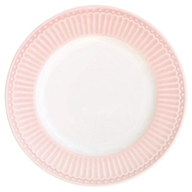 Тарелка обеденная 26,5 см, светло-розовая Alice GreenGate