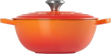 Чавунна каструля Le Creuset Signature, 24 см, 4,1 л (Колір Ofenrot)