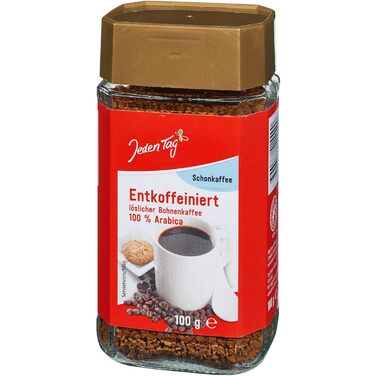 Розчинна кава преміум-якості щодня 100 г Розчинна золота преміум-класу мелена кава Насолоджуйтесь насиченим смаком у кожній чашці (Преміум-якість, 1 упаковка) Преміум-якість (без кофеїну, 100 г (1 упаковка))