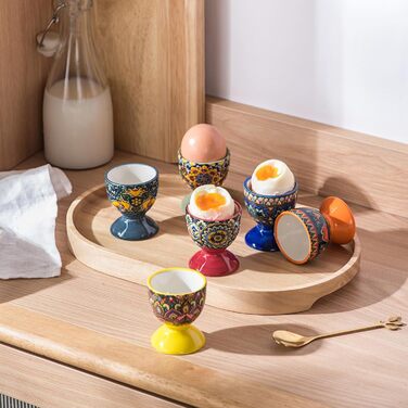 Набір яєчних чашок порцеляні 6 шт Henten Home