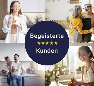 Кухонний фартух timalo зі скляним виглядом Акрилове скло 2 мм Бризкозахисна стіна для плити, скляний фартух, акрилові скляні стінові панелі, захисна панель для фартуха Бетонно-блакитно-сірий (60x52 см, 209- Пампасська трава)