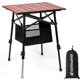 Складной алюминиевый стол с регулируемой высотой Odoland