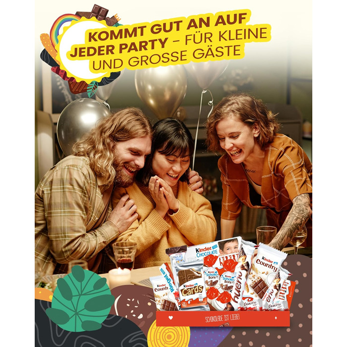 Коробка конфет с шоколадом, 31 предмета Kinder