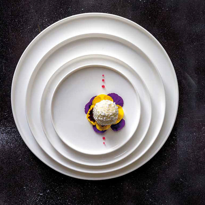 Тарелка десертная La Porcellana Bianca ESSENZIALE GOURMET, фарфор, диам. 17 см