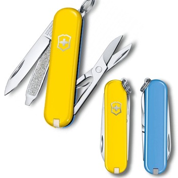 Нож швейцарский 58 мм, 7 функций Victorinox Classic SD Ukraine