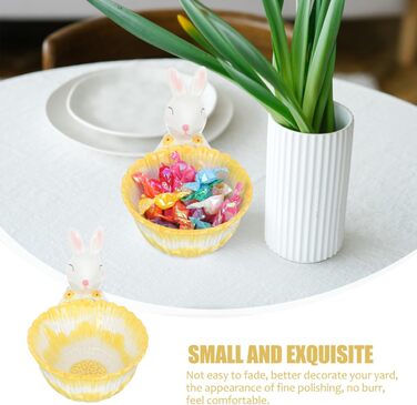 Керамическая чаша для хранения пасхального кролика Angoily