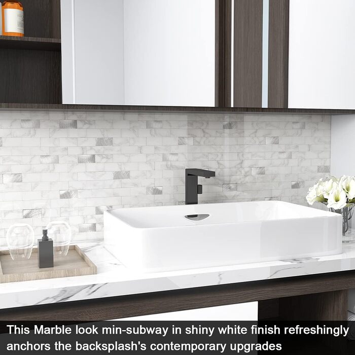 Наклейка на плитку для кухонного фартука 5 шт BeNice