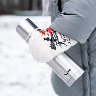 Термос Fissman 500 мл нержавеющая сталь (9844)
