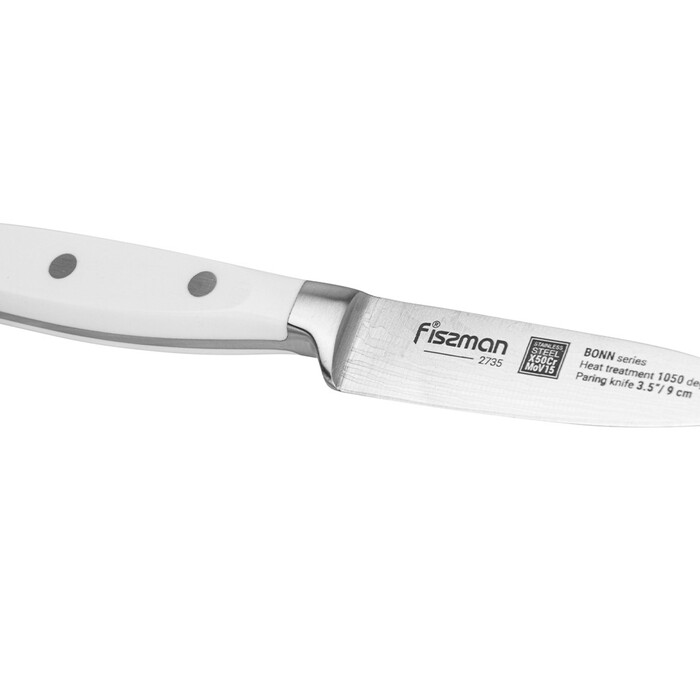 Нож Fissman овощной BONN 9 см X50CrMoV15 сталь (2735)