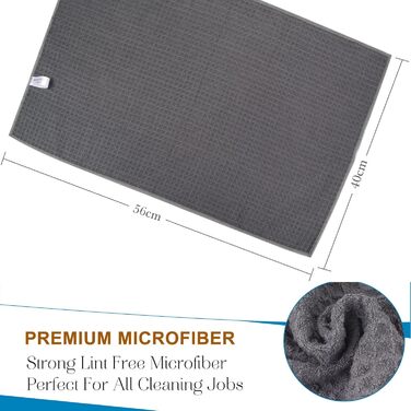 Кухонні рушники VIVOTE, рушник для гостей, подарунковий, 40x60 см, 2 шт., м&39які кухонні рушники, абсорбуючі рушники (сірі)