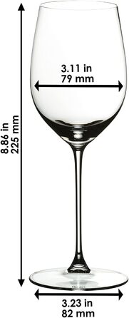 Піно Нуар Старого Світу, набір келихів для червоного вина з 2 предметів, кришталевий келих (Viognier/Chardonnay), 6449/07 Riedel Veritas