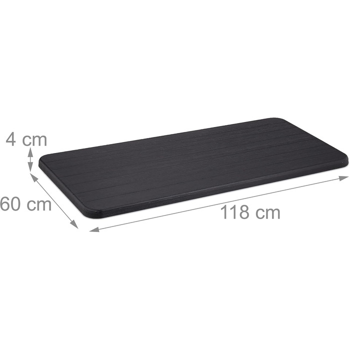 Складной стол 118 х 60 х 74 см Relaxdays