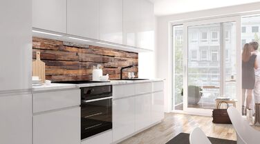 Кухонный фартук подходит для всех поверхностей 220 х 60 см StickerProfis