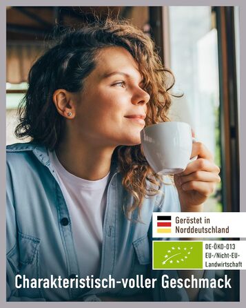 Кава - Кав&39ярня - Смажена кава - Мелені кавові зерна - 250 г - 100 арабіка - Ароматна - Традиційна кавова суміш (Органічна чиста культура, 250 г (6 упаковок))