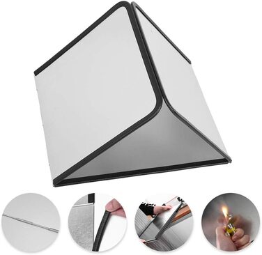 Складной брызгозащитный экран для кухонной плиты GEEKHOM