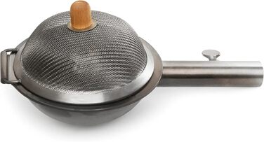 Горщик для попкорну із кришкою-ситом HB19 Kikkerland