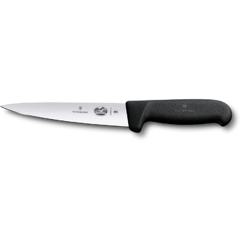 Кухонный нож Victorinox Fibrox Sticking blade 12см с черным. Ручка