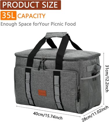 Термосумка для кемпинга 35 л BSDLZCH