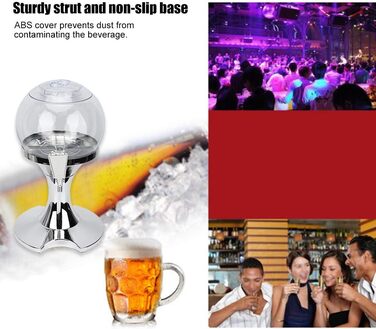 Диспенсер для напоїв з відсіком для льоду 3,5 л Miskall