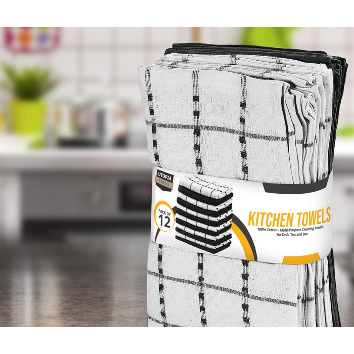 Набор полотенец из 12 предметов 38 x 64 см Utopia Towels