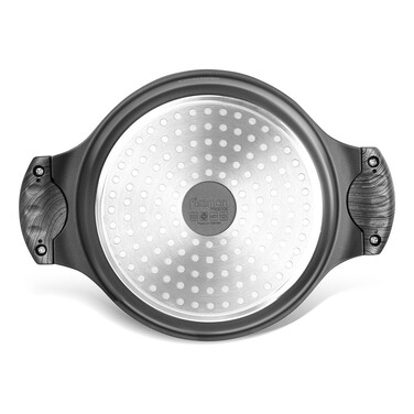 Каструля Fissman PRESTIGE 24x11,5 см / 4,3 л зі скляною кришкою (5042)