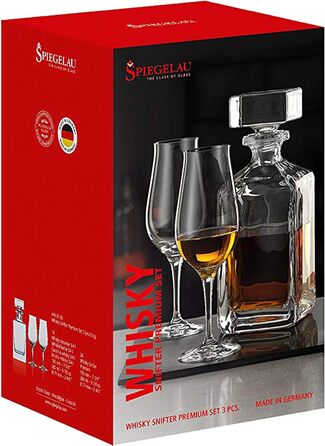 Набор из 2 бокалов и графина для виски Premium Spiegelau