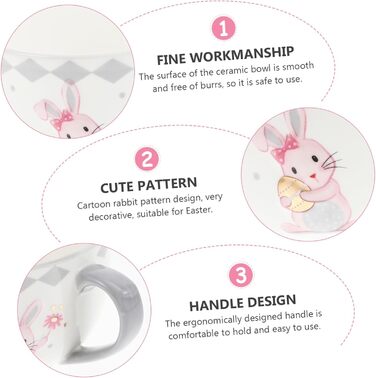 Елегантний керамічної миски для супу 450 мл Cabilock