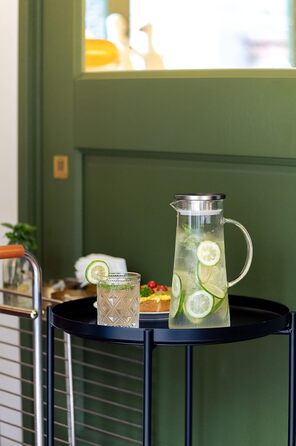 Кувшин с крышкой и щеткой для горячих/холодных напитков 2,1 л SUSTEAS