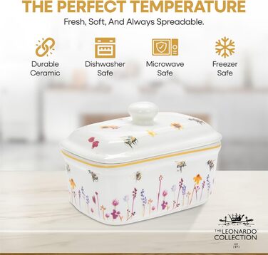 Маслянка з кришкою The Leonardo Collection